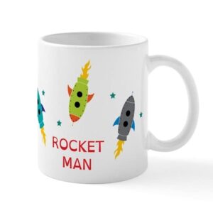 cafepress rocket man mug ceramic coffee mug, tea cup 11 oz