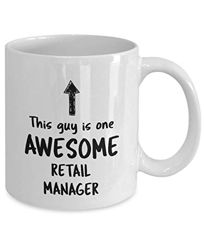 Funny Mug For Retail Manager This Guy Is One Awesome Retail Manager Men Inspirational Cute Novelty Mug Ideas Coffee Mug Tea Cup