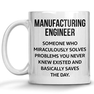 funny definition mug, manufacturing engineer, engineer graduation, engineering graduates, christmas, sarcastic mugs, gag gifts for students graduating from college university mug 11oz 15oz