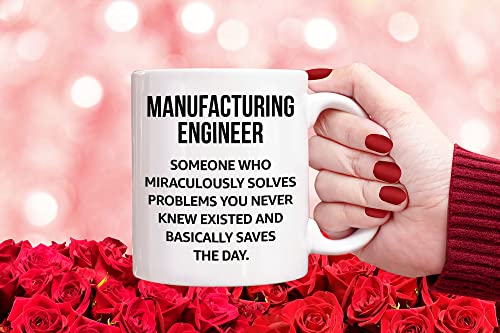 Funny Definition Mug, Manufacturing Engineer, Engineer Graduation, Engineering Graduates, Christmas, Sarcastic Mugs, Gag Gifts for Students Graduating from College University Mug 11oz 15oz