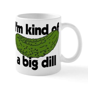 CafePress I'm Kind Of A Big Dill 15 Oz Ceramic Large Mug Ceramic Coffee Mug, Tea Cup 11 oz