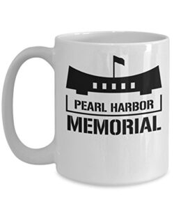 pearl harbor mug – pearl harbor memorial- large pearl harbor memorial cup- birthday anniversary christmas gift stocking stuffer – ideal for husband wife boyfriend girlfriend friend co-worker men women