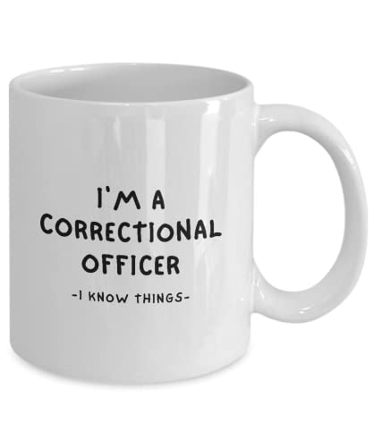 Correctional Officer Mug,Best Corrections Work Appreciation Birthday Christmas Tumbler Gift For Officer Shirt Prison Supervisor Police Men Women Coworker,Funny Prayer Travel Job Present Coffee Tea Cup