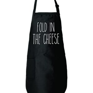 Fold In the cheese Funny Kitchen Apron BBQ Funny Gift Father's Day Mother's Day cooking