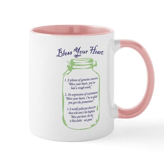 CafePress Bless Your Heart Ceramic Coffee Mug, Tea Cup 11 oz