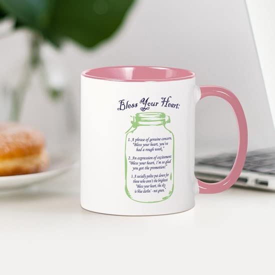 CafePress Bless Your Heart Ceramic Coffee Mug, Tea Cup 11 oz