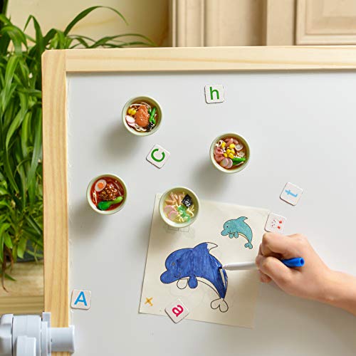 Hey Foly Cute Refrigerator Magnets Funny Magnets for Fridge, Simulation Japanese Ramen Refrigerator Magnet, Fine for Whiteboards, Maps and Home Decoration Magnetic Objects and Simulating Food Game