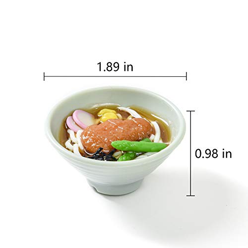 Hey Foly Cute Refrigerator Magnets Funny Magnets for Fridge, Simulation Japanese Ramen Refrigerator Magnet, Fine for Whiteboards, Maps and Home Decoration Magnetic Objects and Simulating Food Game