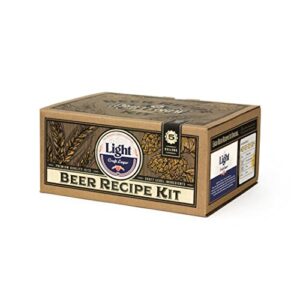 craft a brew – beer recipe kit – light lager – home brewing ingredient refill – beer making supplies – includes hops, yeast, malts, extracts – 5 gallons