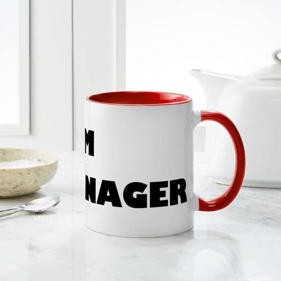 CafePress Im Mr. Manager Mugs Ceramic Coffee Mug, Tea Cup 11 oz