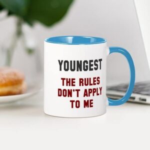 CafePress Oldest Middle Youngest Rules Mug Ceramic Coffee Mug, Tea Cup 11 oz