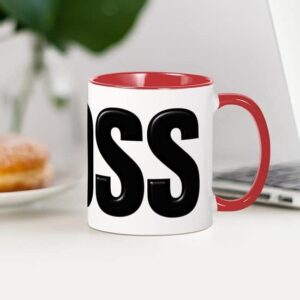 CafePress Like A Boss Mug Ceramic Coffee Mug, Tea Cup 11 oz