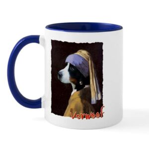 cafepress berner vermeer mug ceramic coffee mug, tea cup 11 oz