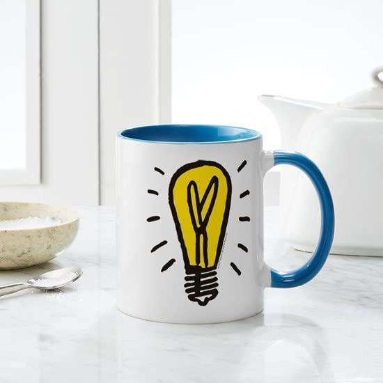 CafePress Monopoly Light Bulb Ceramic Coffee Mug, Tea Cup 11 oz