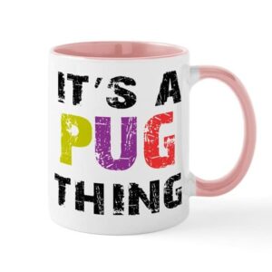 CafePress Pug THING Mug Ceramic Coffee Mug, Tea Cup 11 oz