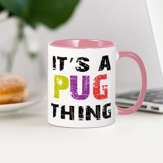 CafePress Pug THING Mug Ceramic Coffee Mug, Tea Cup 11 oz