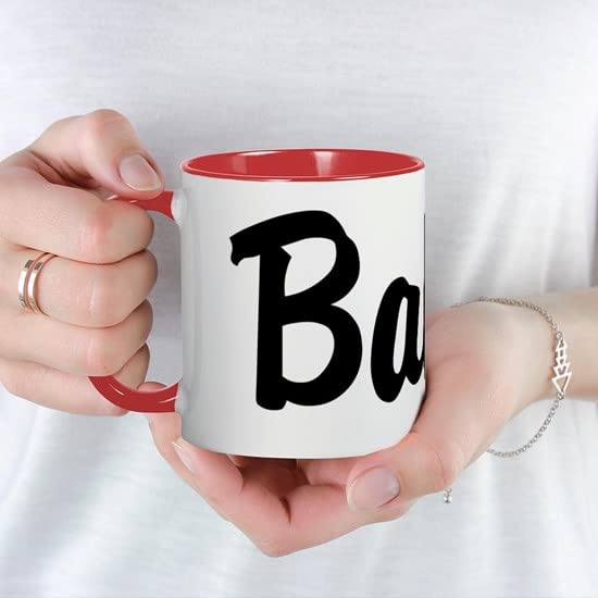 CafePress Babcia Script Mug Ceramic Coffee Mug, Tea Cup 11 oz