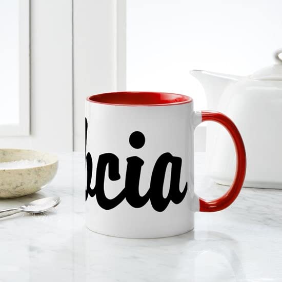 CafePress Babcia Script Mug Ceramic Coffee Mug, Tea Cup 11 oz