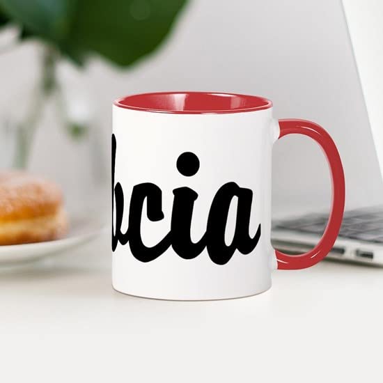 CafePress Babcia Script Mug Ceramic Coffee Mug, Tea Cup 11 oz