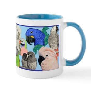 CafePress Parrots Mug Ceramic Coffee Mug, Tea Cup 11 oz