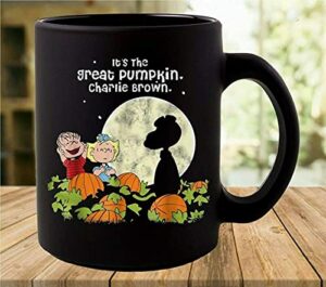 generic its the great pumpkin friends b and dog coffee mug gcvmrb