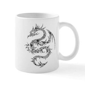 cafepress dragon mug ceramic coffee mug, tea cup 11 oz
