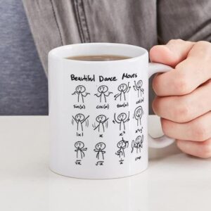 CafePress Beautiful (Math) Dance Moves Mug Ceramic Coffee Mug, Tea Cup 11 oz