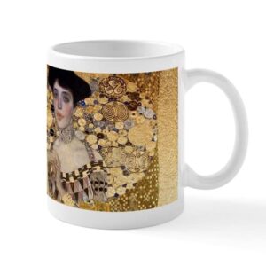 cafepress klimt, adel bloch bauer’s portrait mugs ceramic coffee mug, tea cup 11 oz