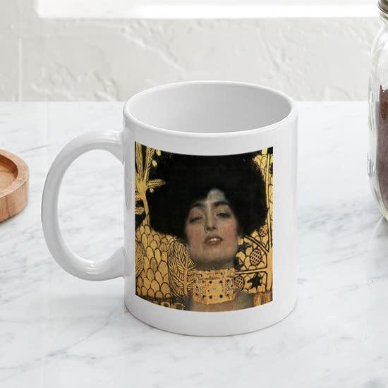 CafePress Gustav Klimt Judith (Detail) Mug Ceramic Coffee Mug, Tea Cup 11 oz