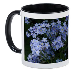 cafepress forget me nots mug ceramic coffee mug, tea cup 11 oz