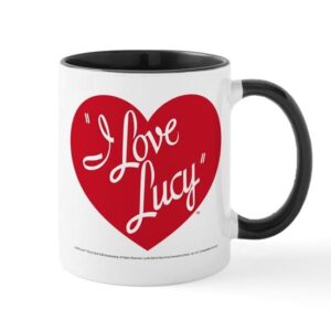 cafepress i love lucy: logo large mug ceramic coffee mug, tea cup 11 oz