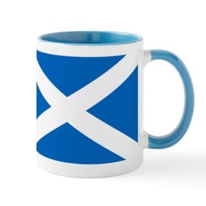 cafepress scottish flag mug ceramic coffee mug, tea cup 11 oz