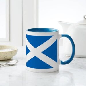 CafePress Scottish Flag Mug Ceramic Coffee Mug, Tea Cup 11 oz