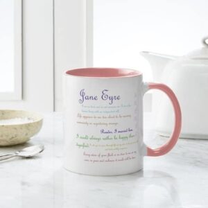 CafePress Jane Eyre Quotes Mugs Ceramic Coffee Mug, Tea Cup 11 oz