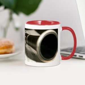 CafePress Clarinet And Musc Case Mens Mug Mug Ceramic Coffee Mug, Tea Cup 11 oz