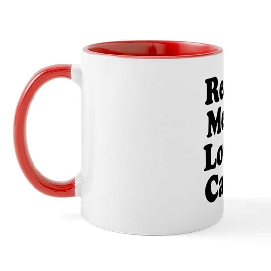 CafePress Real Men Love Cats Ceramic Coffee Mug, Tea Cup 11 oz