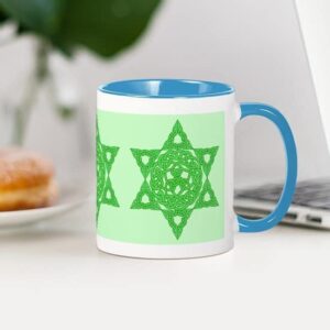 CafePress Celtic Star Of David Mug Ceramic Coffee Mug, Tea Cup 11 oz