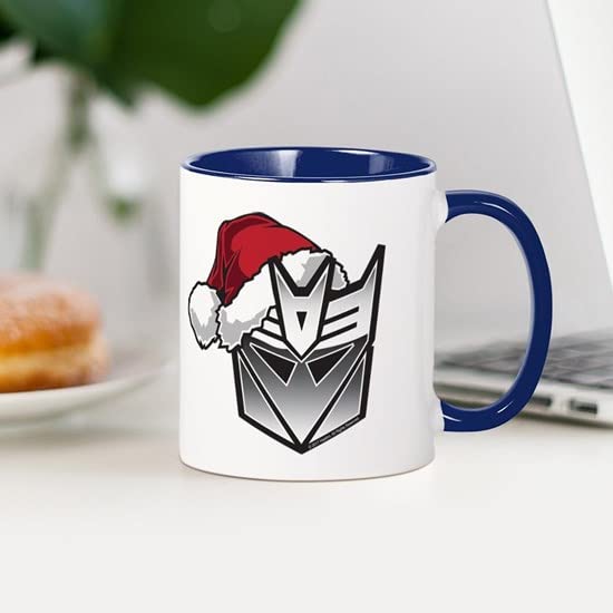 CafePress Transformers Decepticon Santa Ceramic Coffee Mug, Tea Cup 11 oz