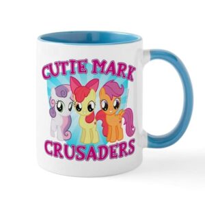 cafepress my little pony cutie mark ceramic coffee mug, tea cup 11 oz