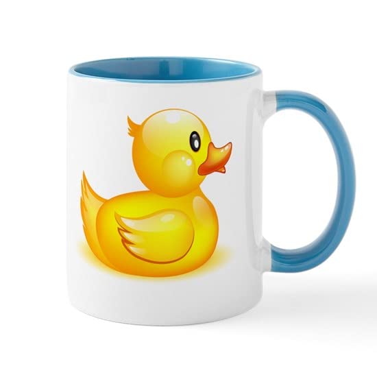 CafePress Rubber Duck Mugs Ceramic Coffee Mug, Tea Cup 11 oz