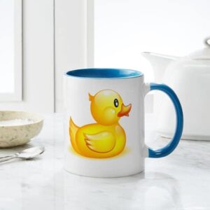 CafePress Rubber Duck Mugs Ceramic Coffee Mug, Tea Cup 11 oz