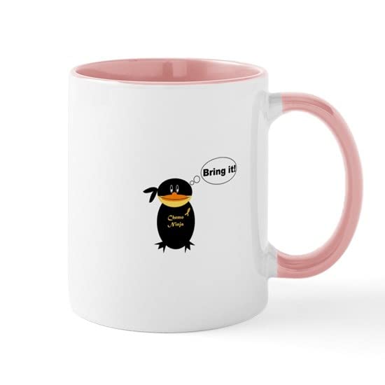 CafePress Chemo Duck Mugs Ceramic Coffee Mug, Tea Cup 11 oz