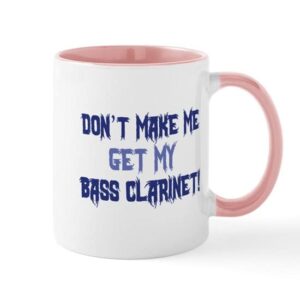 cafepress bass clarinet mug ceramic coffee mug, tea cup 11 oz