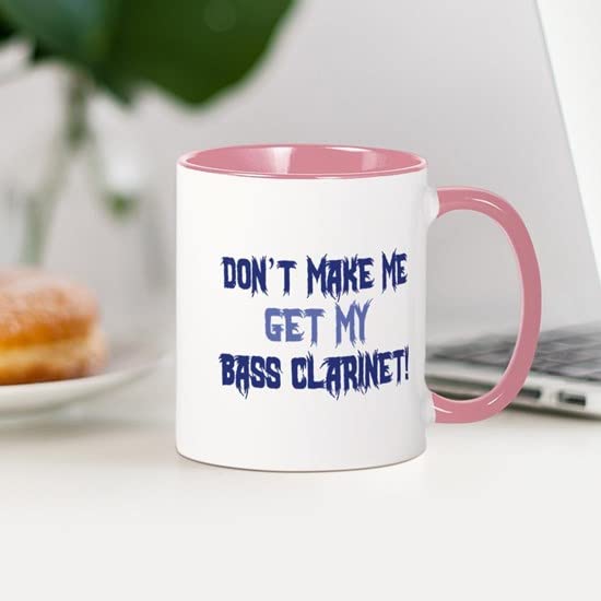 CafePress Bass Clarinet Mug Ceramic Coffee Mug, Tea Cup 11 oz