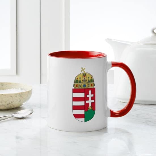 CafePress Hungary Coat Of Arms Mug Ceramic Coffee Mug, Tea Cup 11 oz