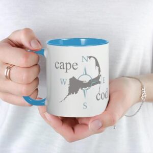 CafePress Cape Cod Compass Mug Ceramic Coffee Mug, Tea Cup 11 oz