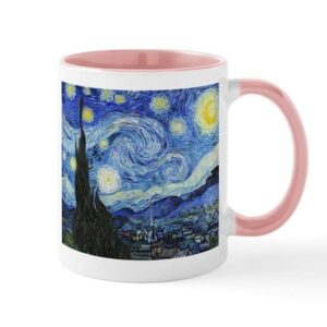 cafepress the starry night by vincent van gogh mug ceramic coffee mug, tea cup 11 oz
