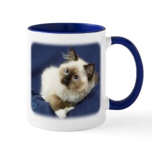cafepress ragdoll cat 9w082d 011 mug ceramic coffee mug, tea cup 11 oz