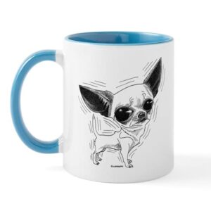 cafepress chihuahua mug ceramic coffee mug, tea cup 11 oz
