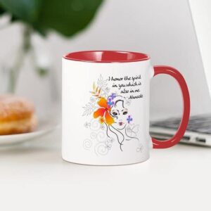 CafePress Namaste Mug Ceramic Coffee Mug, Tea Cup 11 oz